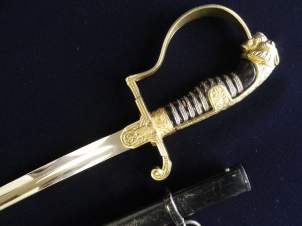 Eickhorn Model 1695 Leopard Head Sword (#27955)